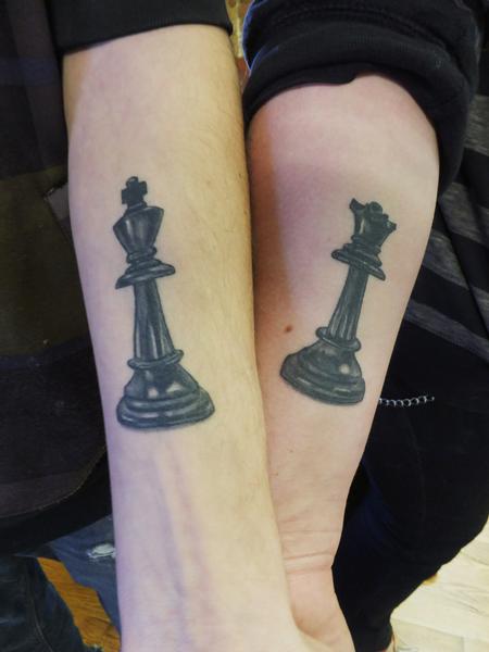 Greg Heinz - Chess Royalty Tattoo
